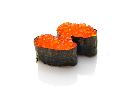 Sushi tartare œufs de saumon