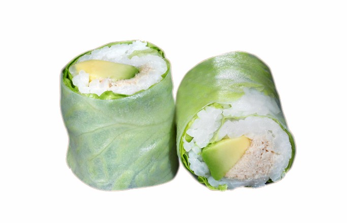 Sping rolls poulet mayo avocat