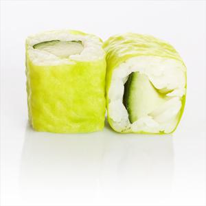 Soja rolls concombre avocat