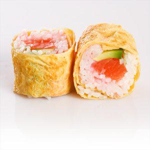 Egg rolls saumon avocat tarama