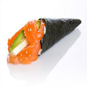 Temaki saumon avocat kiri