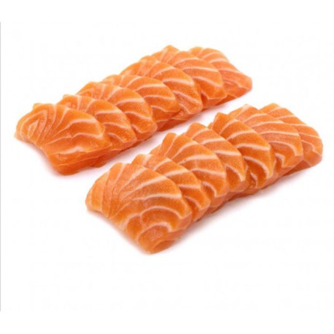 Sashimi saumon